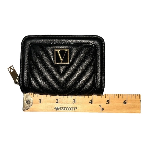 Victoria's Secret Small Black‎ Zip Around Wallet - Picture 6 of 8